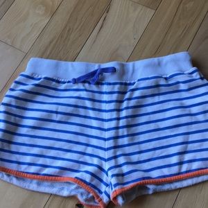 Johnnieb striped Cotten shorts, size 15-16 years